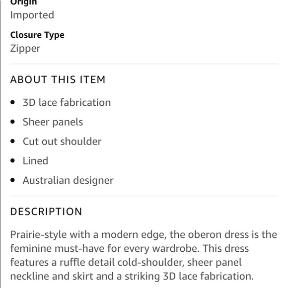 Elliatt Black Floral Appliqué Lace Polka Dot Tulle Mesh Ruffle Midi Maxi Dress - Picture 7 of 9